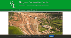 Desktop Screenshot of derryardconstruction.com